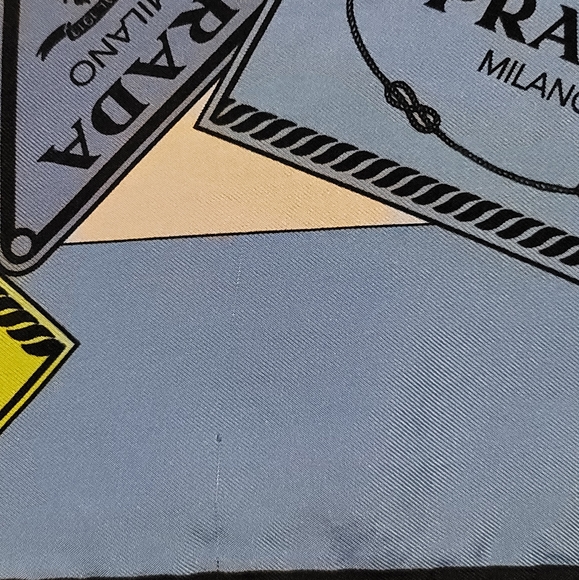 Prada silk scarf - Picture 8 of 10
